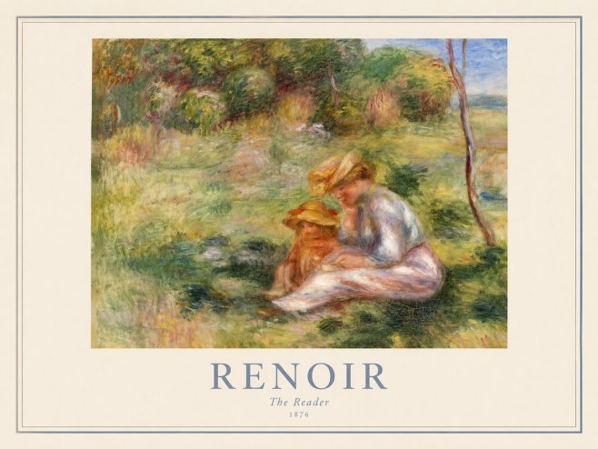 Renoir The Reader I No1 - Póster