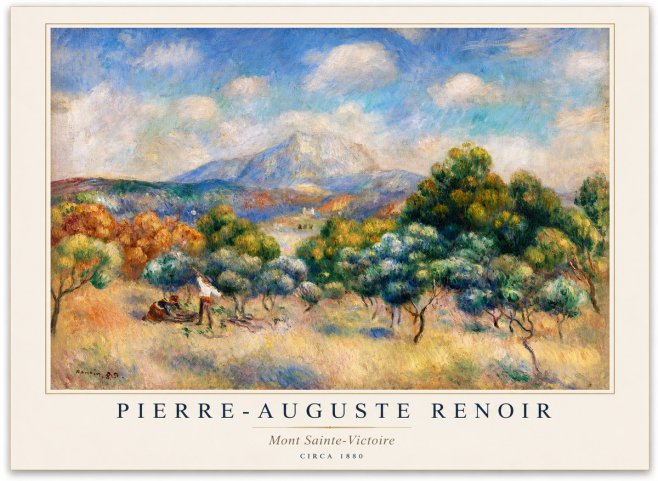 Renoir Landscape Near Cagnes I No2 - Póster