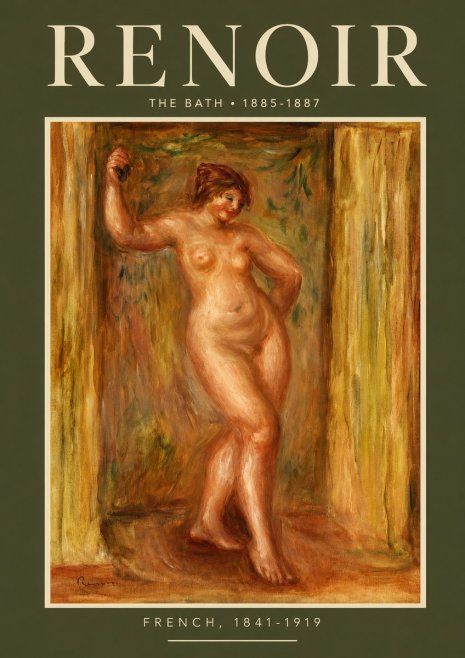Renoir The Bath No2 - Póster