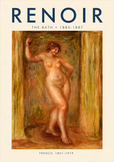 Renoir The Bath No3 - Póster