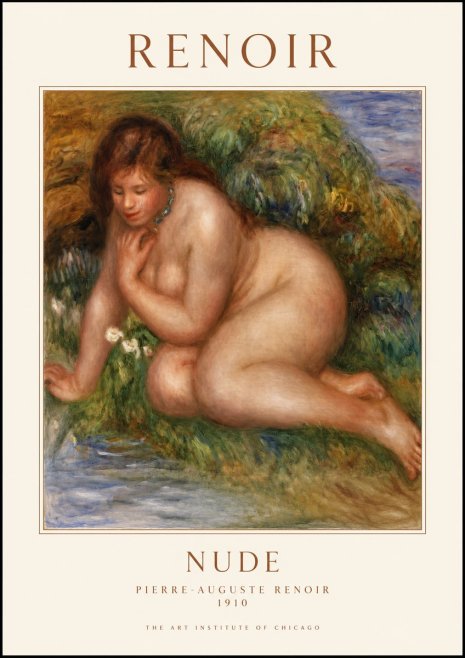 Renoir Nude No1 - Póster