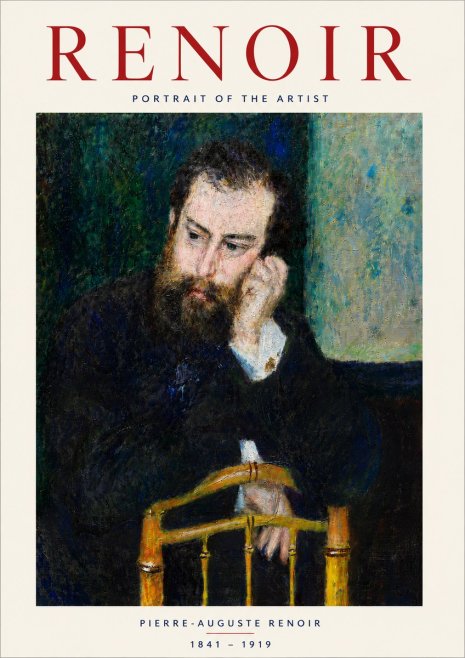 Renoir Portrait of the Artist No5 - Póster