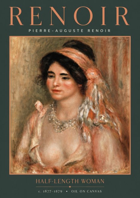 Renoir Half-length Woman No2 - Póster