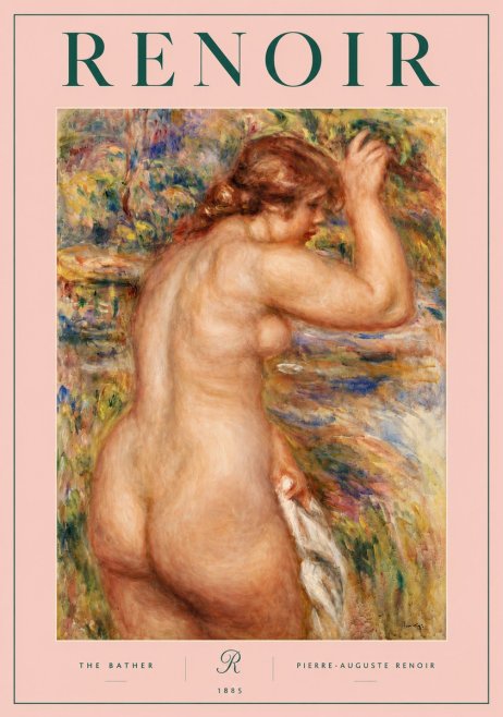 Renoir Bather No5 - Póster