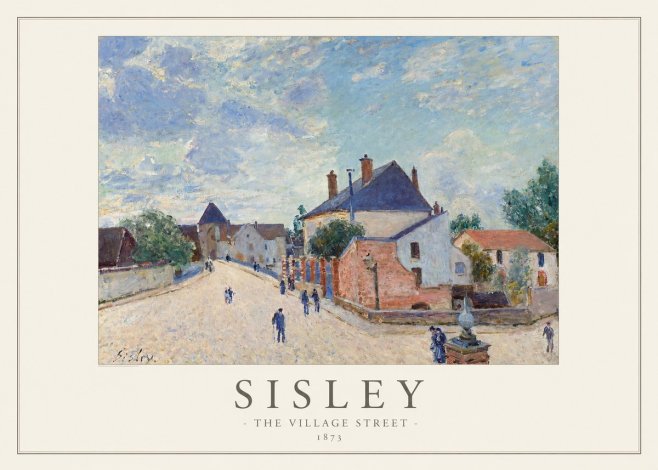 Sisley The Village Street No1 - Póster