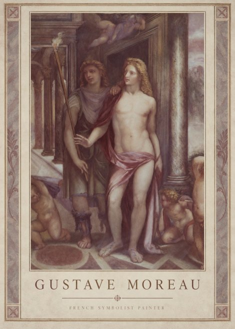 Gustave Moreau Youth No1 - Póster