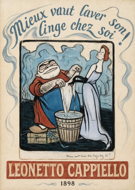 Leonetto Cappiello Mieux Vaut Laver Son Linge Chez Soi! No3 - Póster