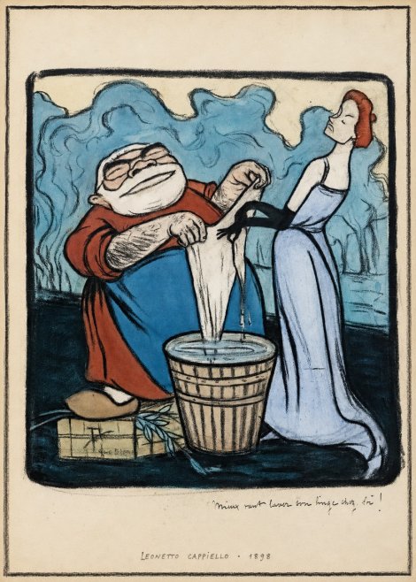 Leonetto Cappiello Mieux Vaut Laver Son Linge Chez Soi! No6 - Póster