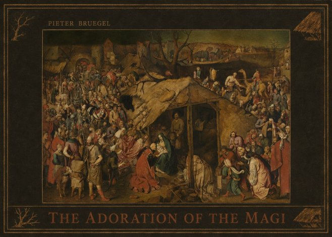 Pieter Bruegel The Adoration of the Magi No2 - Póster