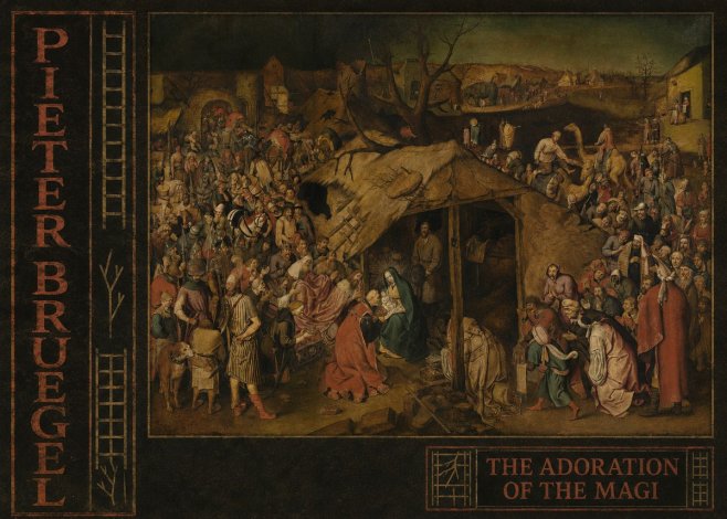 Pieter Bruegel The Adoration of the Magi No3 - Póster
