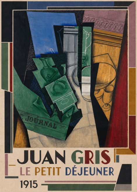 Juan Gris Le Petit Déjeuner No1 - Póster