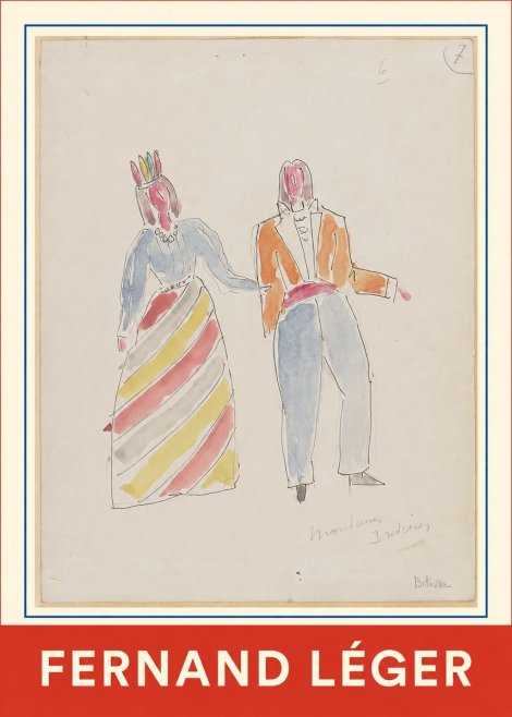 Fernand Léger Montagnes Indiennes No1 - Póster