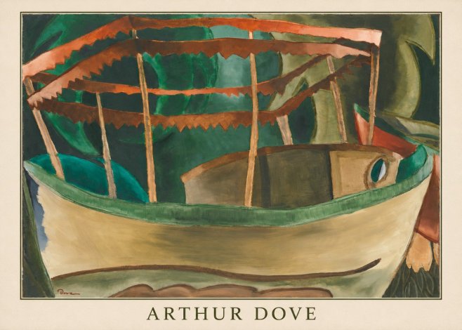 Arthur Dove Ferry Boat No4 - Póster