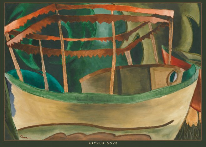 Arthur Dove Ferry Boat No6 - Póster