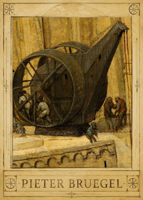 Pieter Bruegel The Crane No1 - Póster