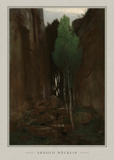 Arnold Böcklin Sacred Grove II No4 - Póster