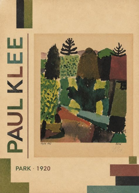 Paul Klee Park I No3 - Póster