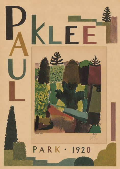 Paul Klee Park I No5 - Póster