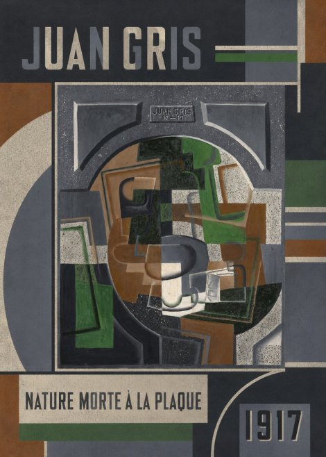 Juan Gris Nature Morte À La Plaque No2 - Póster