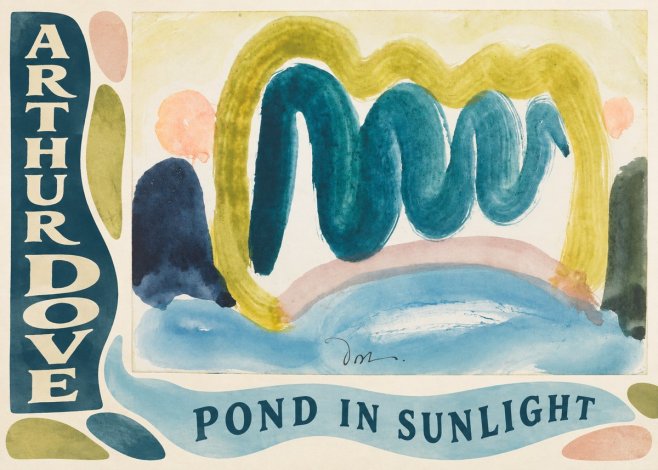 Arthur Dove Pond in Sunlight No2 - Póster