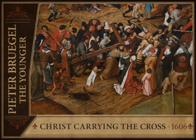 Pieter Bruegel Christ Carrying the Cross II No2 - Póster