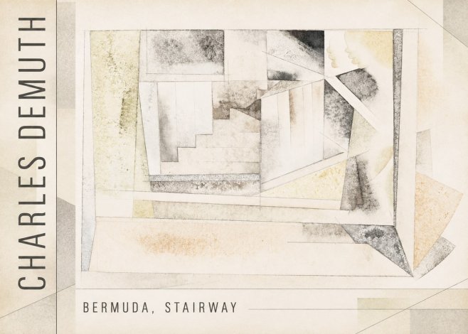 Charles Demuth Bermuda, Stairway No2 - Póster