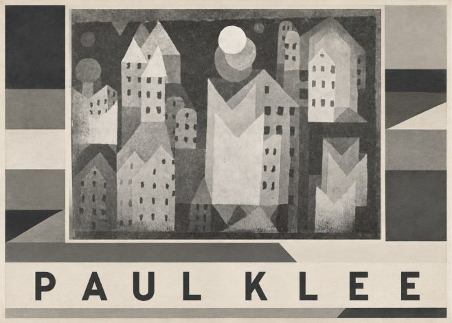 Paul Klee City of Churches No3 - Póster