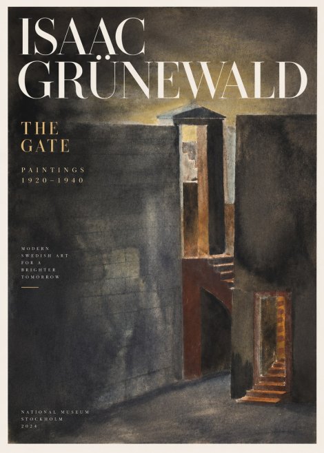 Isaac Grünewald Architectural Fantasy No3 - Póster