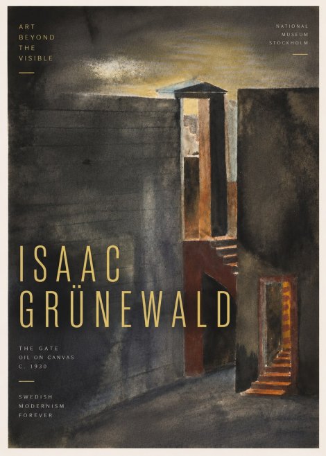 Isaac Grünewald Architectural Fantasy No6 - Póster