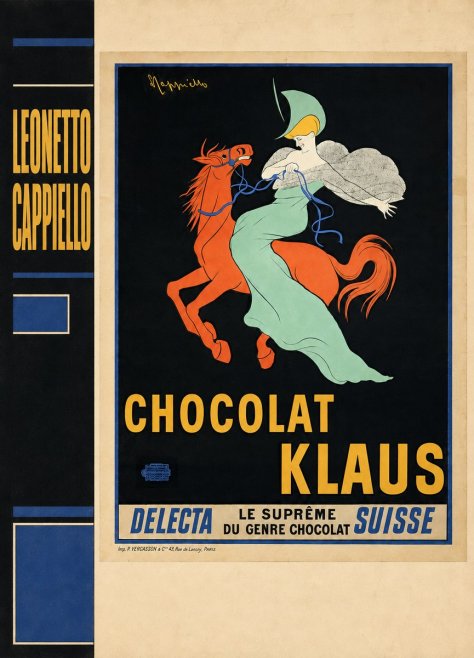 Leonetto Cappiello Chocolat Klaus II No5 - Póster
