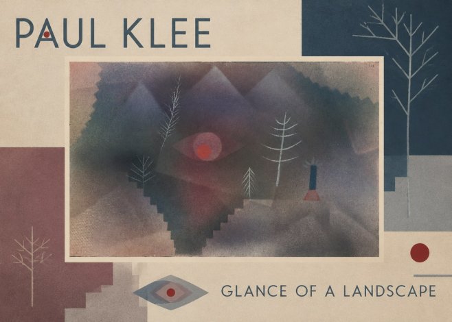Paul Klee Glance of a Landscape No2 - Póster