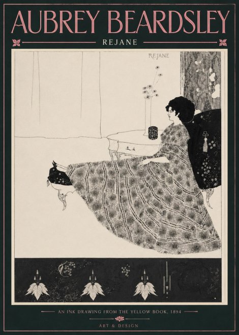 Aubrey Beardsley Rejane II No5 - Póster