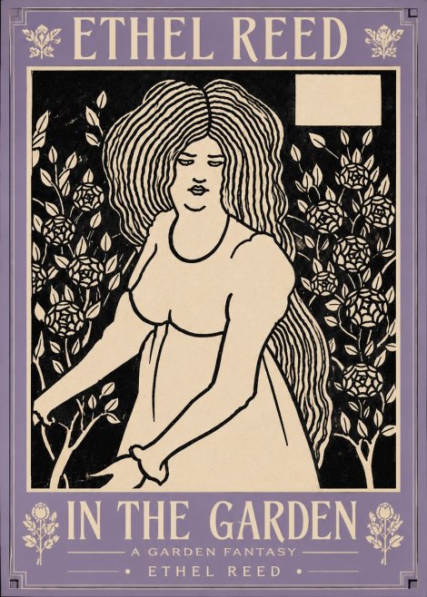 Ethel Reed In the Garden No5 - Póster