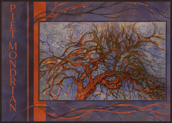 Piet Mondrian The Red Tree No2 - Póster