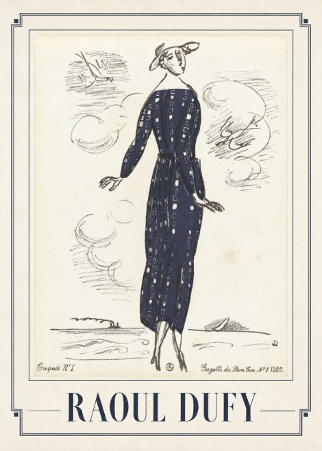 Raoul Dufy Croquis N°i No1 - Póster