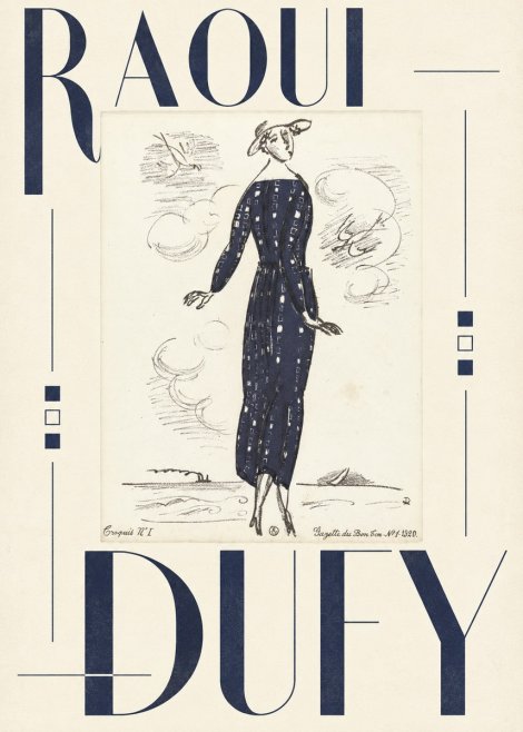 Raoul Dufy Croquis N°i No3 - Póster