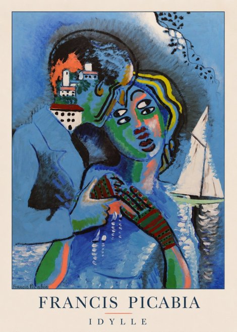 Francis Picabia Idylle No5 - Póster