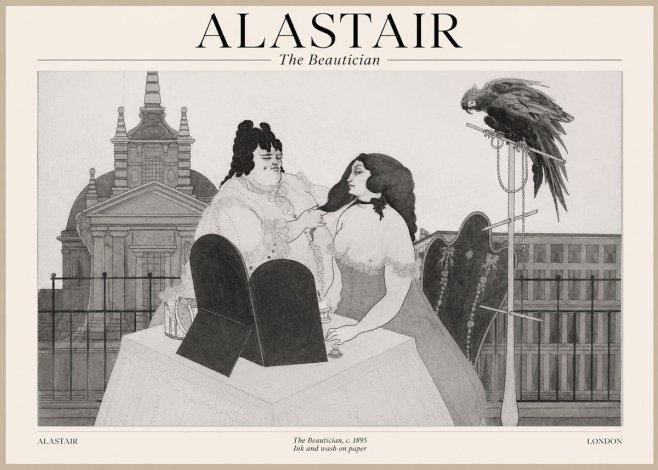 Alastair The Beautician No1 - Póster
