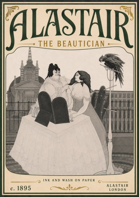 Alastair The Beautician No6 - Póster