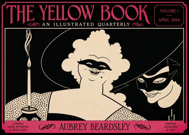 Aubrey Beardsley The Yellow Book I No5 - Póster