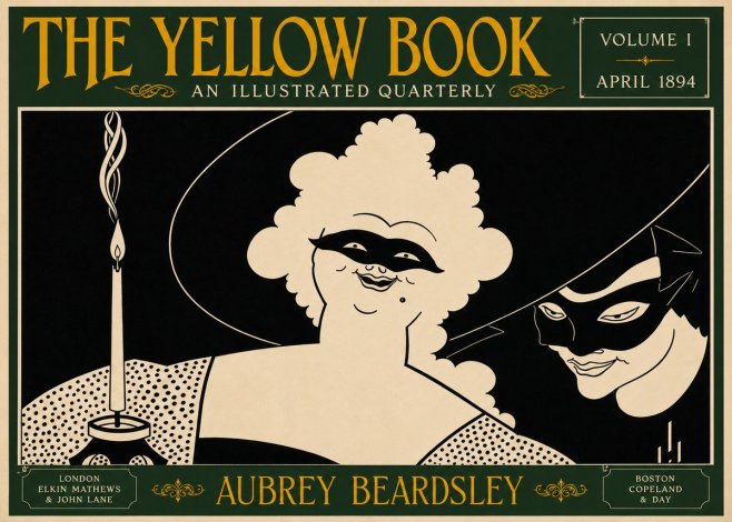 Aubrey Beardsley The Yellow Book I No6 - Póster