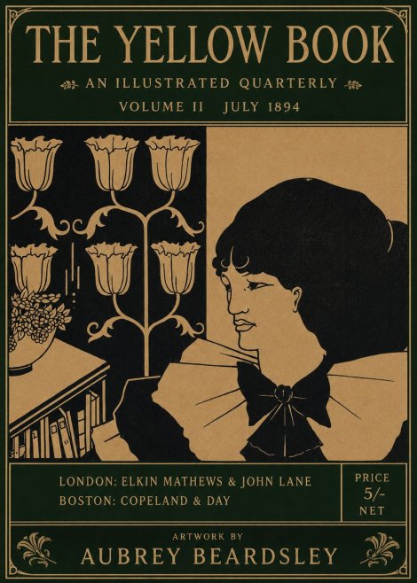 Aubrey Beardsley The Yellow Book - Volume Ii July 1894 No1 - Póster