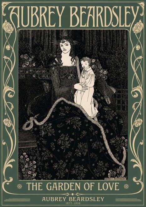 Aubrey Beardsley The Garden of Love No3 - Póster