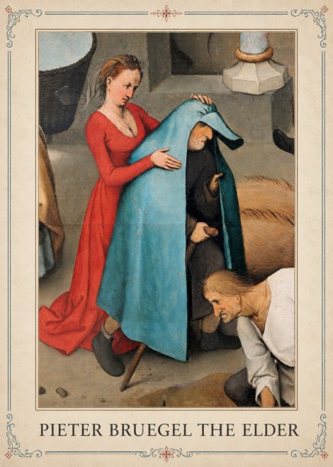 Pieter Bruegel The Blind Leading the Blind II No1 - Póster