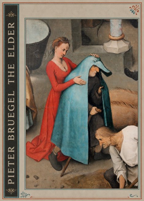 Pieter Bruegel The Blind Leading the Blind II No2 - Póster