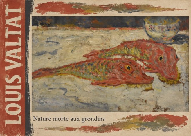 Louis Valtat Nature Morte Aux Grondins No2 - Póster