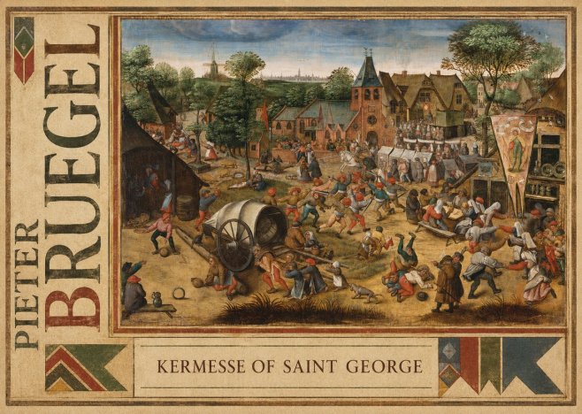 Pieter Bruegel Kermesse of Saint George No2 - Póster