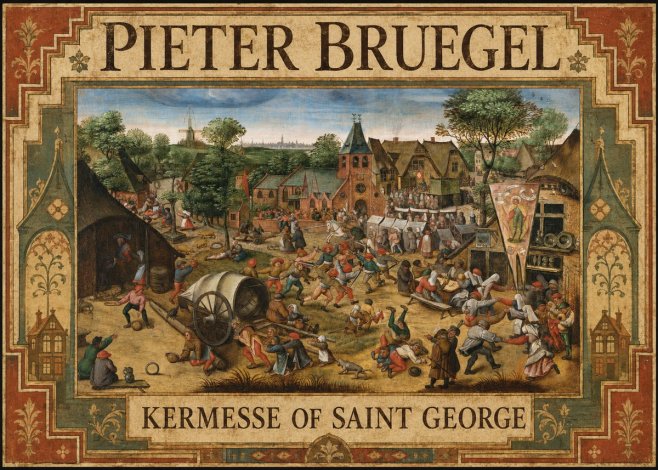 Pieter Bruegel Kermesse of Saint George No3 - Póster
