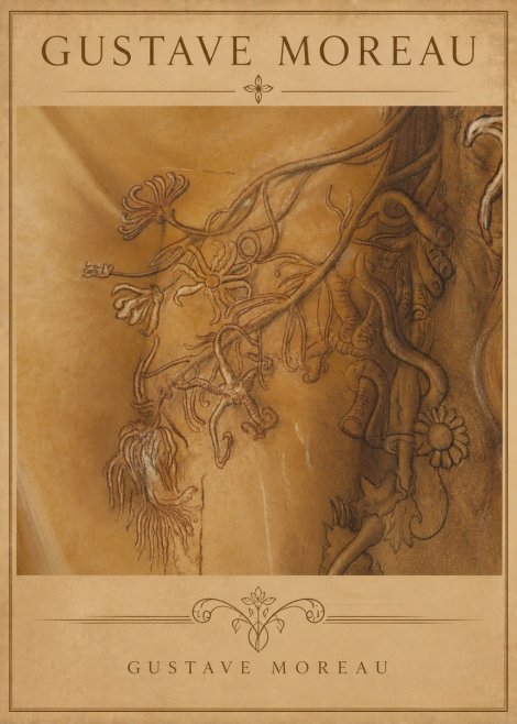 Gustave Moreau Organic Forms Study No6 - Póster