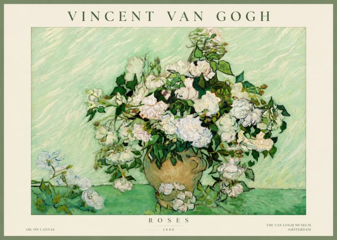 Van Gogh Roses II No4 - Póster